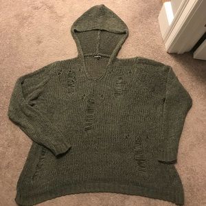 Charlotte Russe 2x “distressed” Sweater